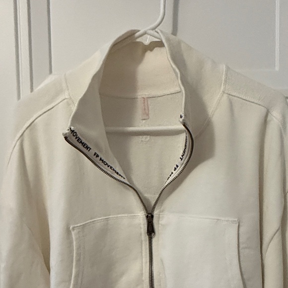 FP Movement by Free People Cream Bomber Jacket - Picture 4 of 9